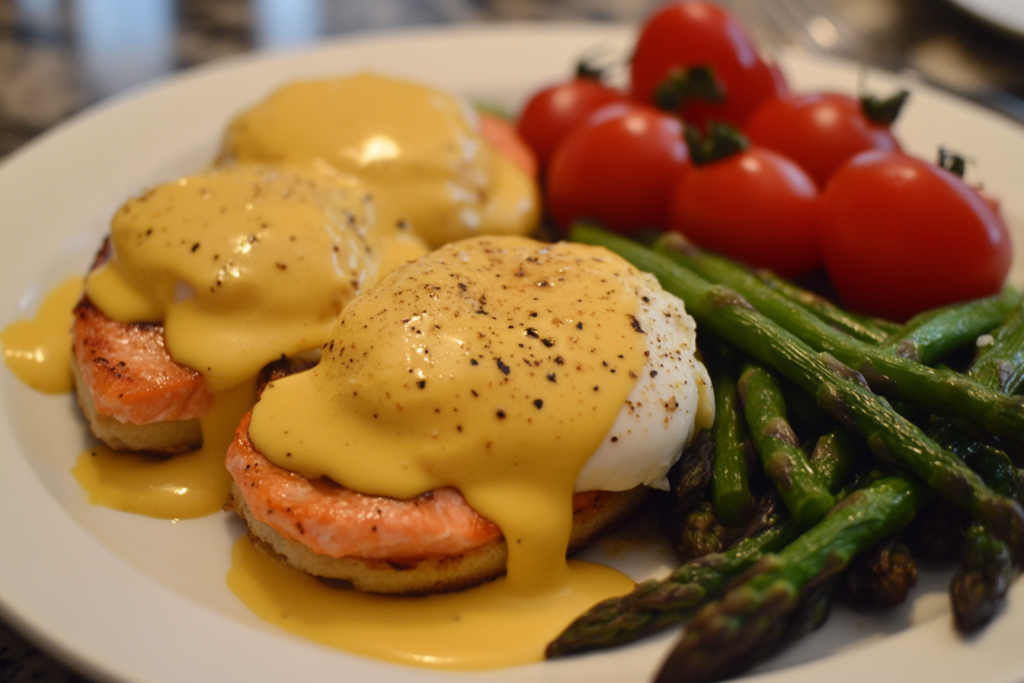 Salmon Eggs Benedict